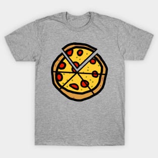 Sliced Pizza Pie for Food Fans T-Shirt